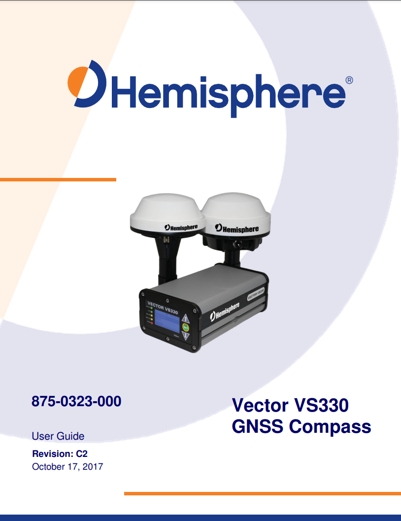 VS330 User Guide – Hemisphere GNSS